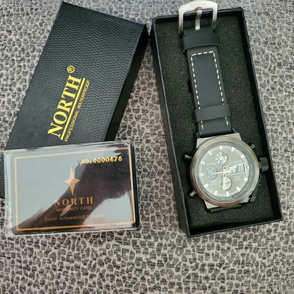 Luxury brand north Army Digital LED Watch reloj ho - Picture 2 of 5